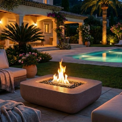 CURVE Hafif Beton Ateş Çukuru CURVE Hafif Beton Ateş Çukuru