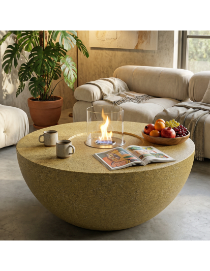 Medialuna Hafif Beton Ateş Çukuru 