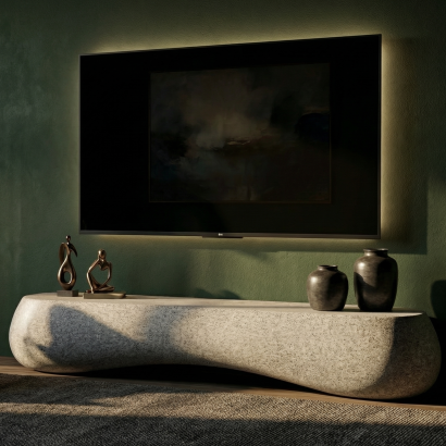 FLO Hafif Beton TV Ünitesi 