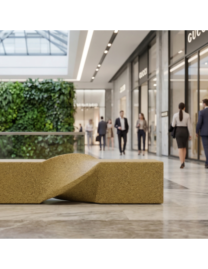 TWIST - Hafif beton bank