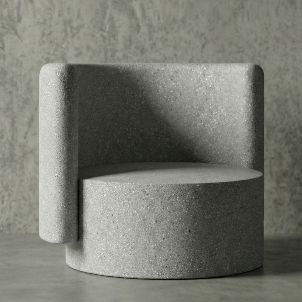 COVE - Hafif beton koltuk