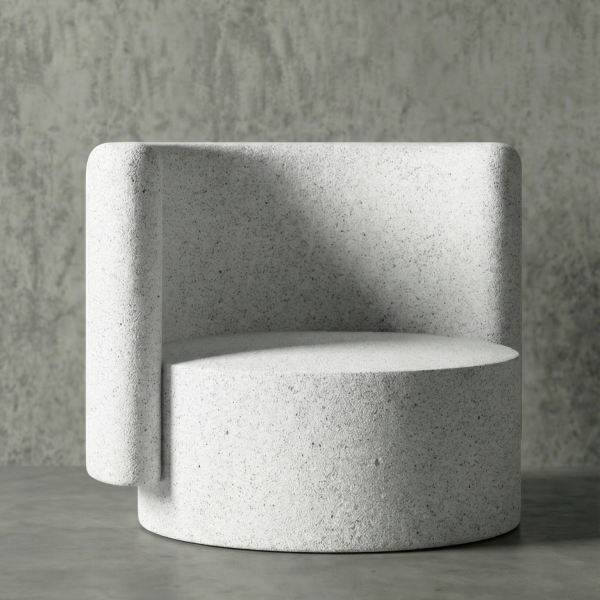 COVE - Hafif beton koltuk