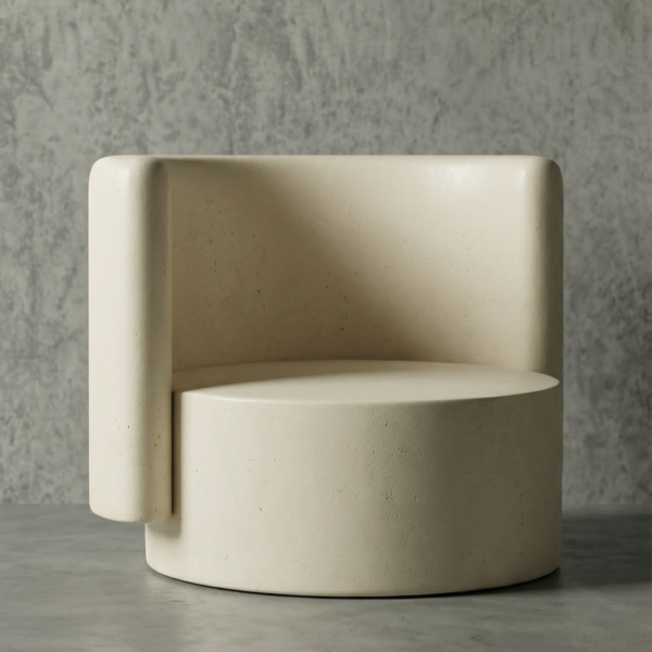 COVE - Hafif beton koltuk