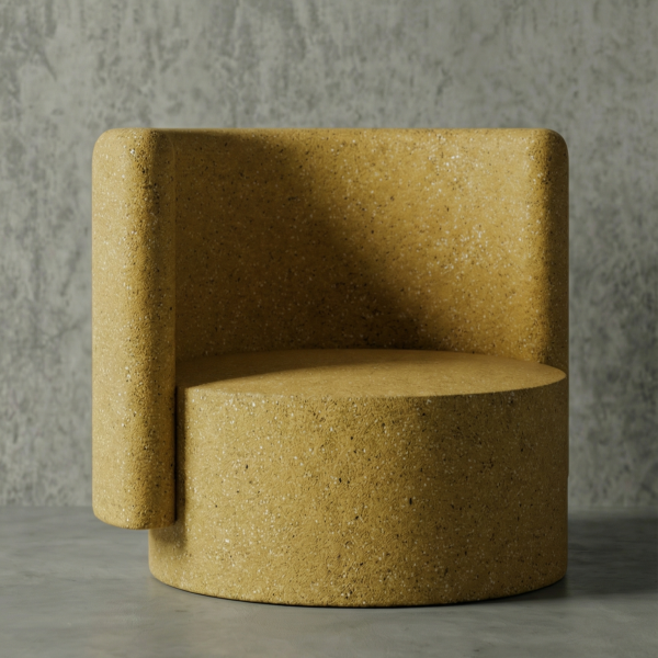 COVE - Hafif beton koltuk