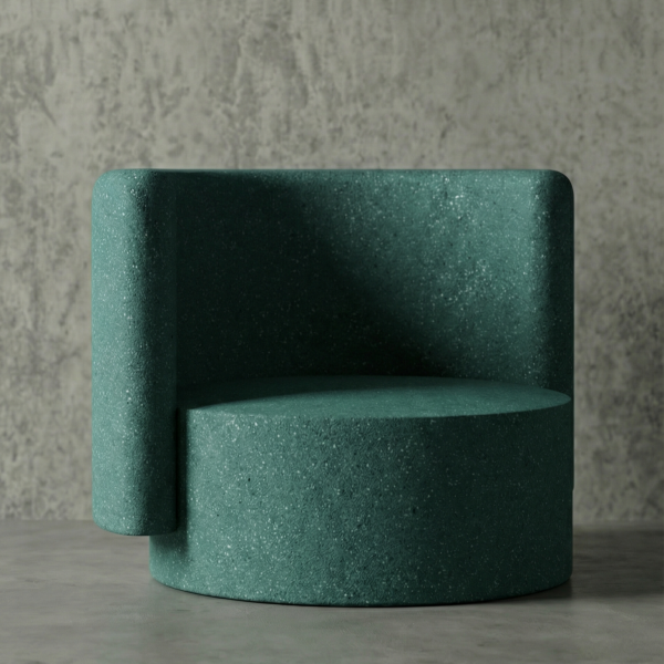 COVE - Hafif beton koltuk