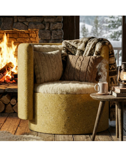 COVE - Hafif beton koltuk