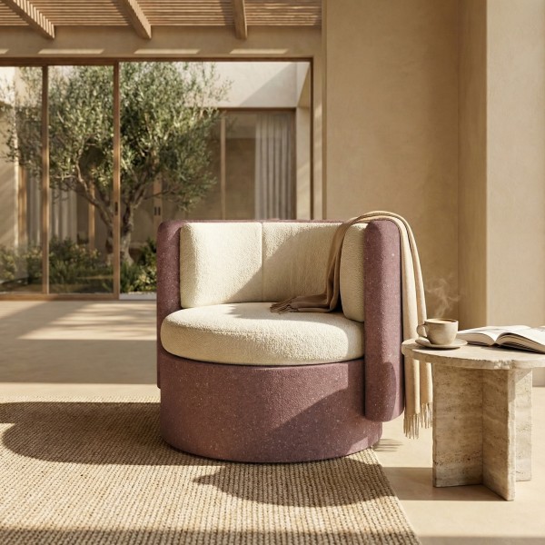 COVE - Hafif beton koltuk