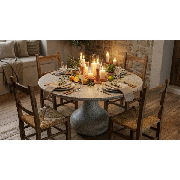 DROP Hafif Beton Masa