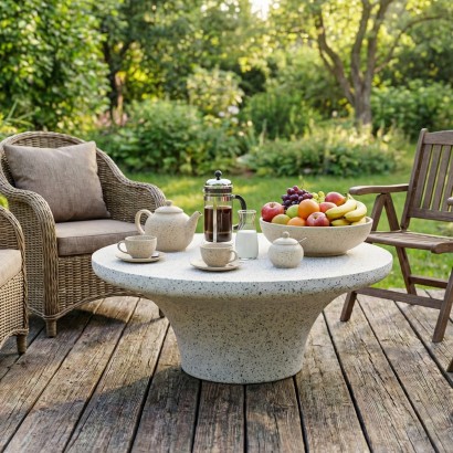 TISSUE Hafif Beton Orta Sehpa