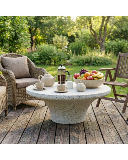 TİSSUE Hafif Beton Orta Sehpa