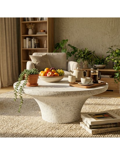 TISSUE Hafif Beton Orta Sehpa