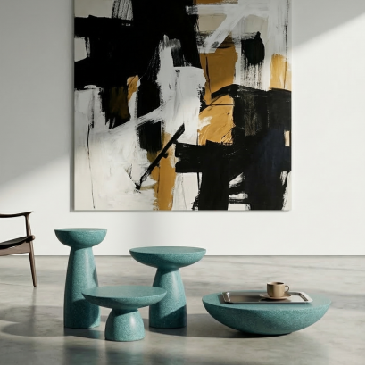 Agora Hafif Beton Sehpa