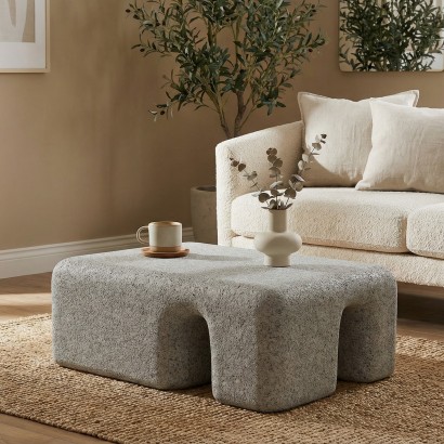 FOOT Hafif Beton Orta Sehpa 