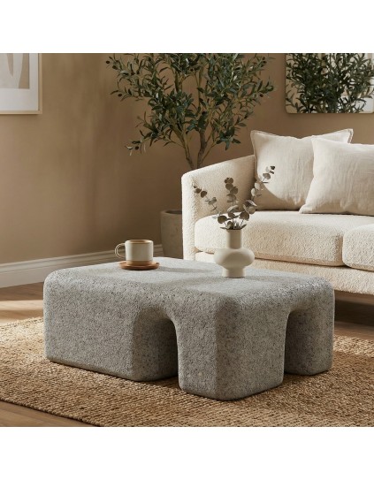 FOOT Hafif Beton Orta Sehpa 