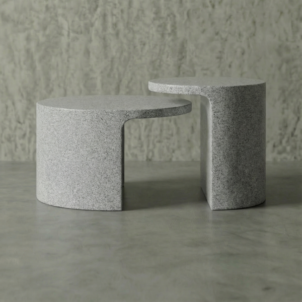 Halv Hafif Beton Sehpa