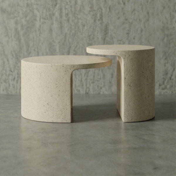 Halv Hafif Beton Sehpa