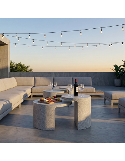 HALV Hafif Beton Orta Sehpa 