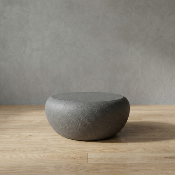 PUFF - Hafif Beton Orta Sehpa