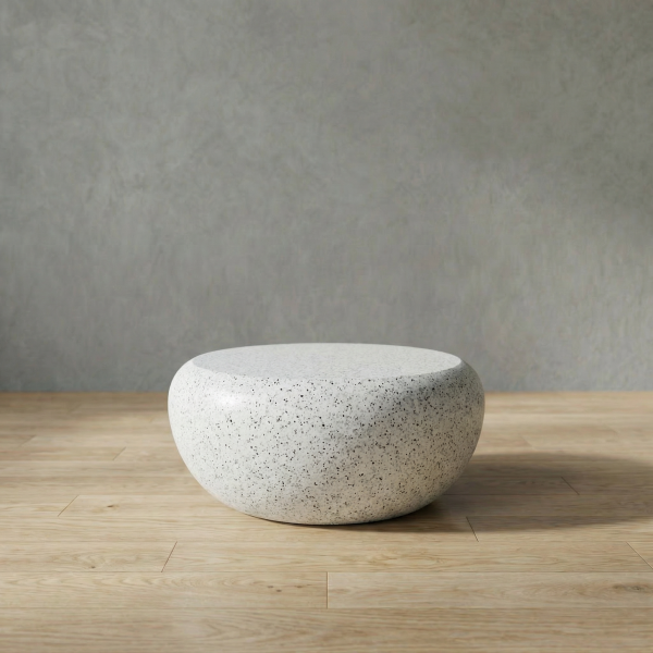 PUFF - Hafif Beton Orta Sehpa