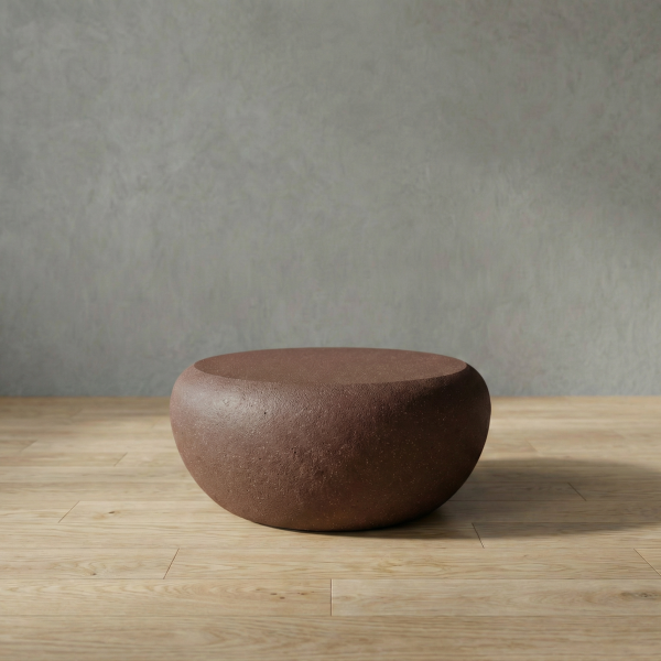 PUFF - Hafif Beton Orta Sehpa