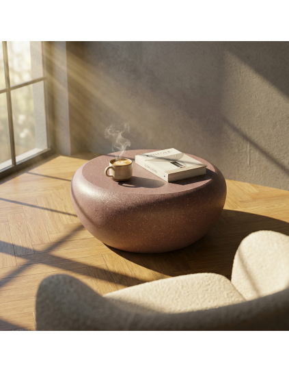 PUFF Hafif Beton Orta Sehpa 