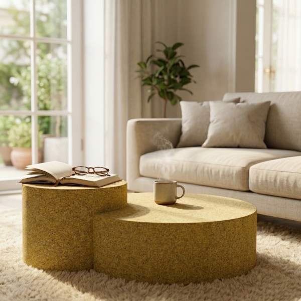 Kreis Hafif Beton Sehpa