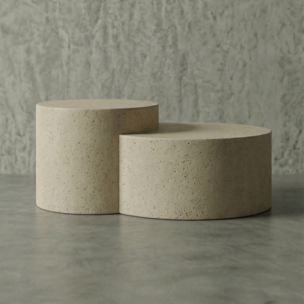 Kreis Hafif Beton Sehpa