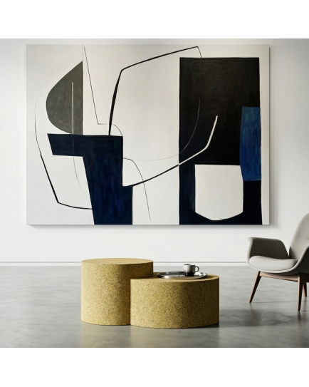 Kreis Hafif Beton Sehpa