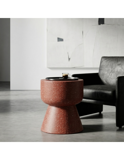 MUSTROOM Hafif Beton Yan Sehpa 