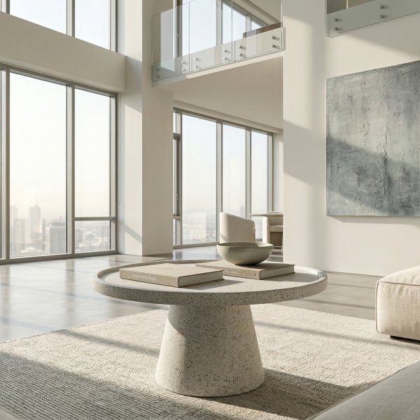 Tray Hafif Beton Sehpa