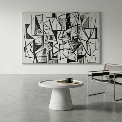 Tray Hafif Beton Sehpa