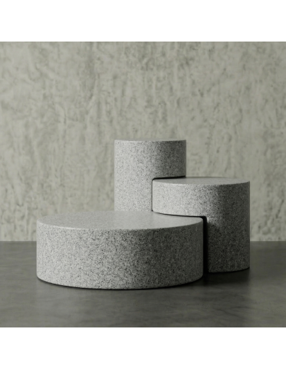 Triangle Hafif Beton Sehpa