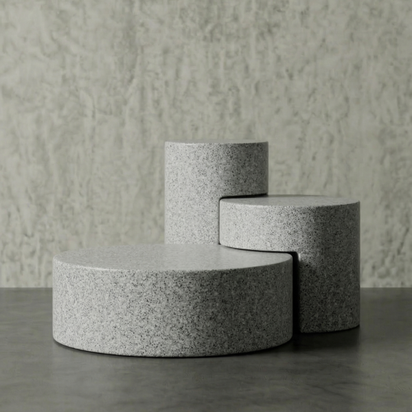 Triangle Hafif Beton Sehpa