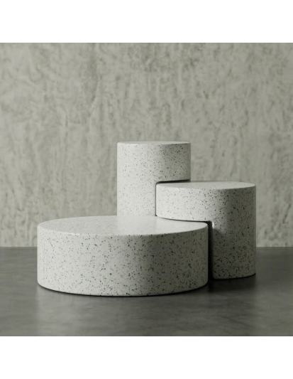 Triangle Hafif Beton Sehpa