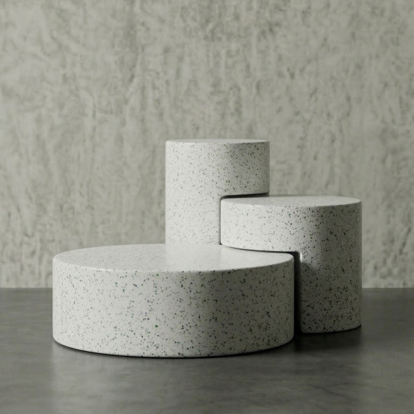 Triangle Hafif Beton Sehpa