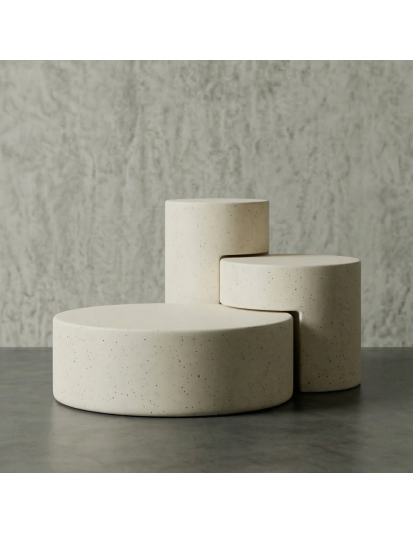 Triangle Hafif Beton Sehpa