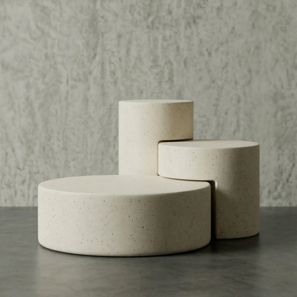 Triangle Hafif Beton Sehpa