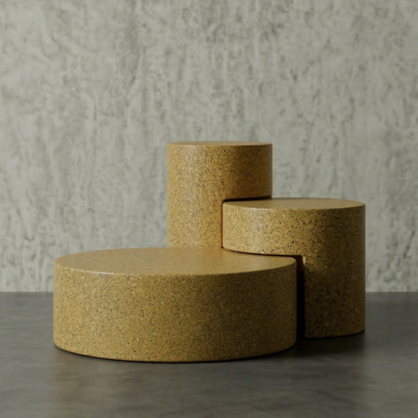 Triangle Hafif Beton Sehpa