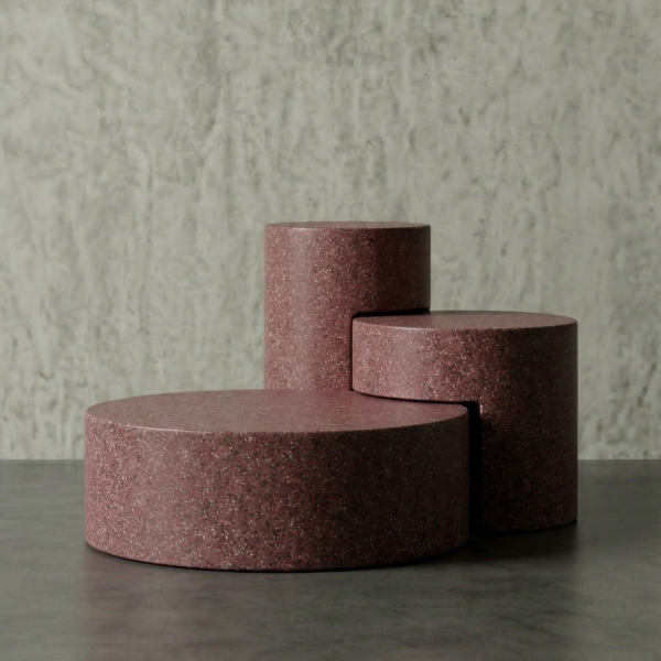 Triangle Hafif Beton Sehpa