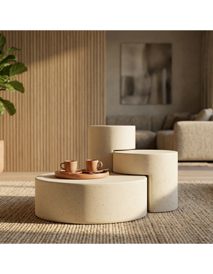 Triangle Hafif Beton Sehpa