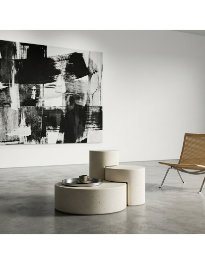 Triangle Hafif Beton Sehpa