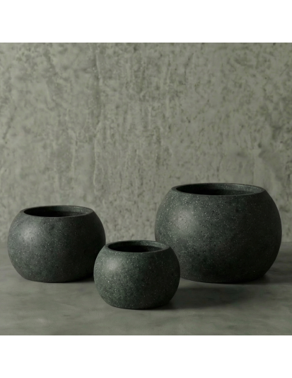 FLAT Hafif Beton Saksı FLAT Hafif Beton Saksı