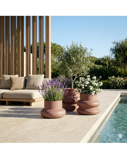 RİNG Hafif Beton Saksı