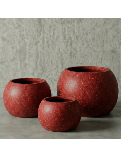 FLAT Hafif Beton Saksı FLAT Hafif Beton Saksı