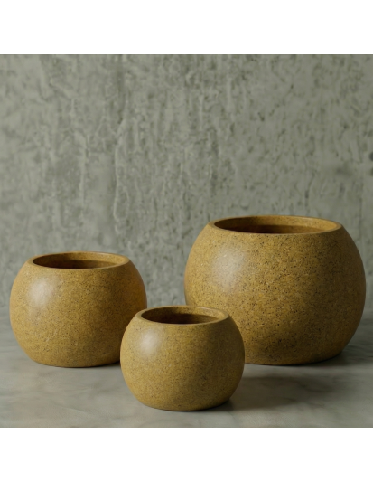 FLAT Hafif Beton Saksı FLAT Hafif Beton Saksı