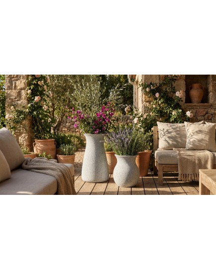 SAC -Hafif Beton Saksı