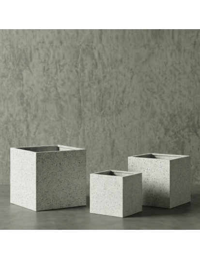 Angular Hafif Beton Saksı Angular Hafif Beton Saksı