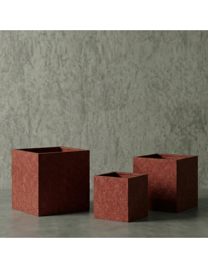 Angular Hafif Beton Saksı Angular Hafif Beton Saksı