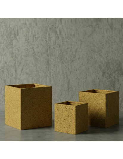 Angular Hafif Beton Saksı Angular Hafif Beton Saksı