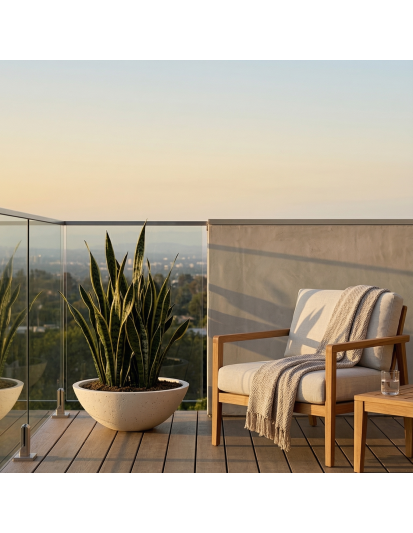 BONZA Hafif Beton Saksı